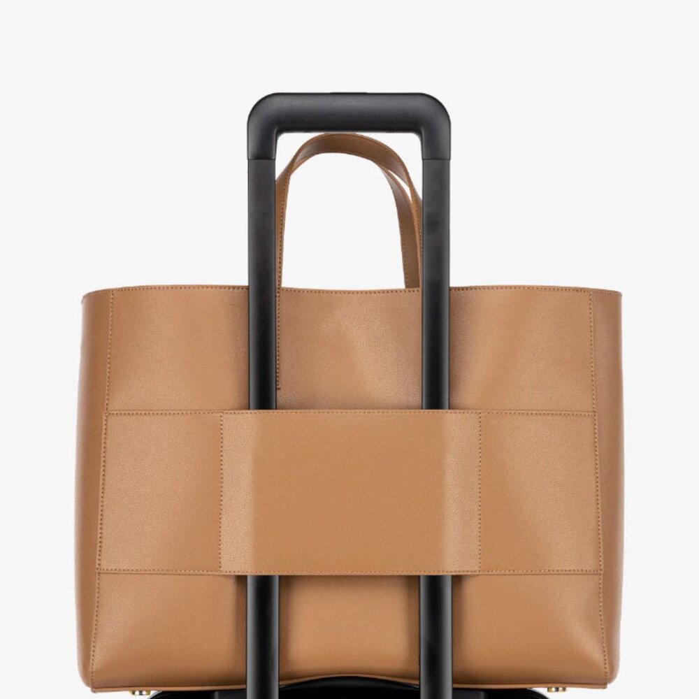 Calpak Haven 16" Laptop Tote Bag - Toffee - Picture 3 of 11